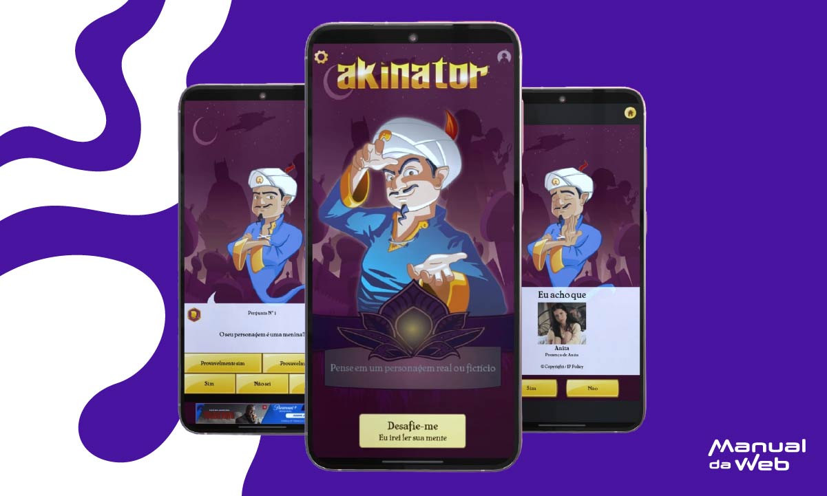 AKINATOR- TESTANDO PERSONAGENS 