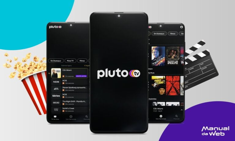 Aplicativo Pluto TV assista filmes e series gratuitamente no seu celular Prancheta 1