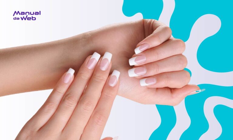 Unhas em gel decoradas