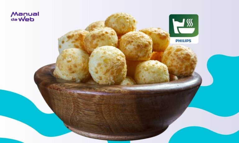 Pão de queijo na Airfryer