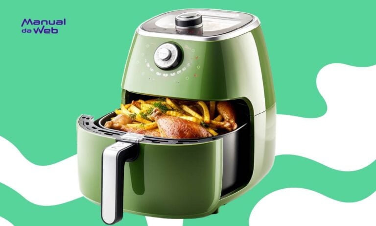 Aplicativo com receitas para Air Fryer