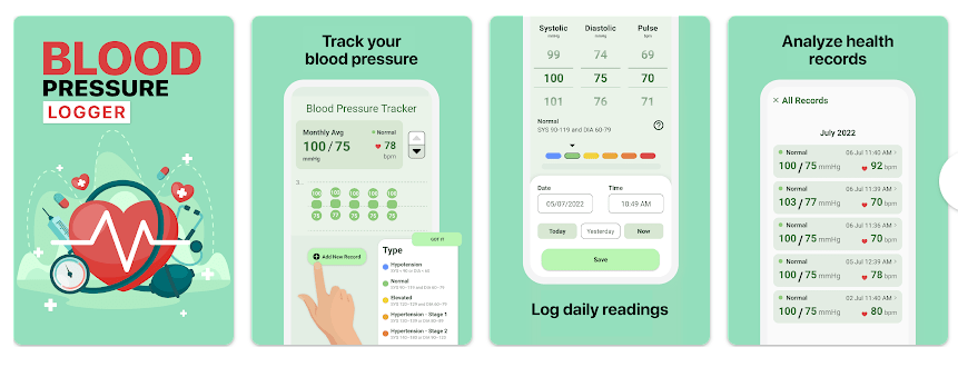 Aplicativo para monitorar pressão arterial 