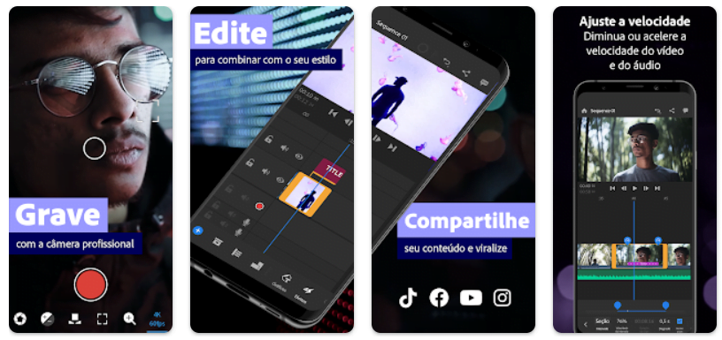 Aplicativos para editar vídeos