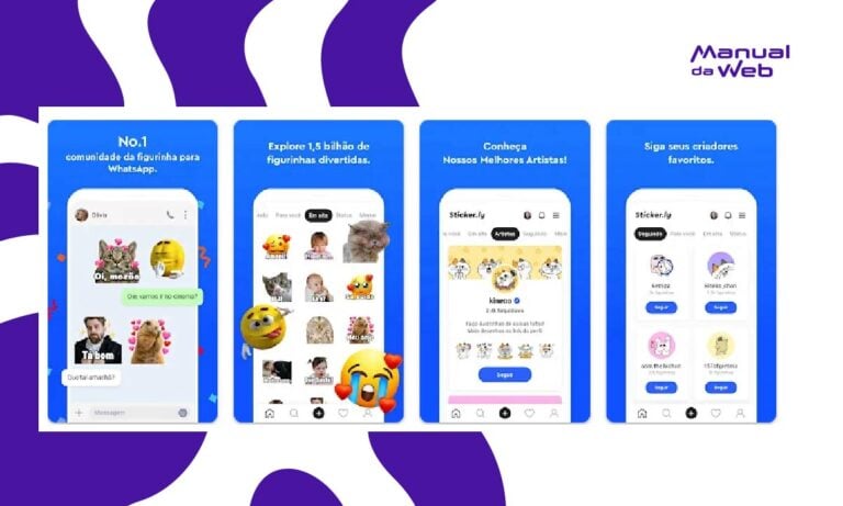 Aplicativo de figurinhas animadas para WhatsApp
