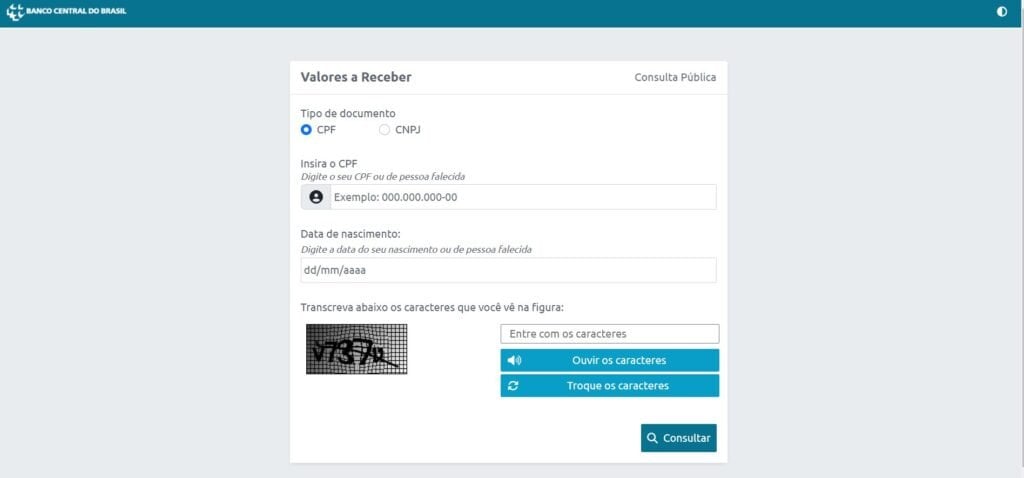 Como consultar CPF