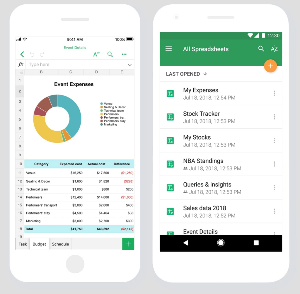 Excel para Android