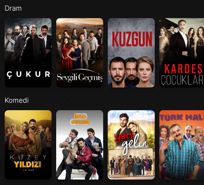 Aplicativo para assistir novelas turcas