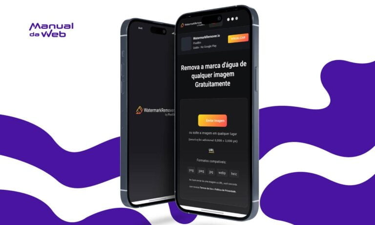 Aplicativo para remover marca d'água