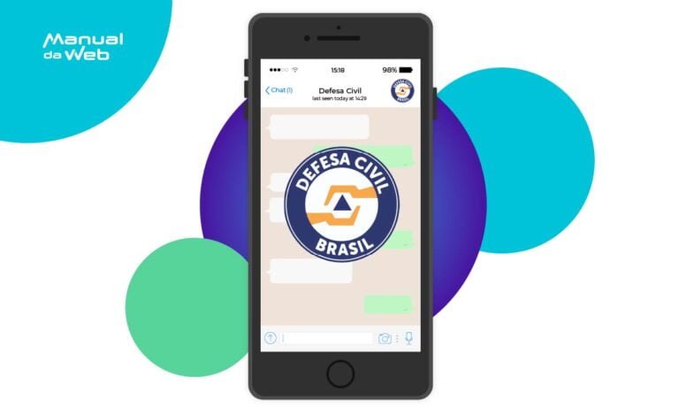 Alerta da Defesa Civil pelo WhatsApp