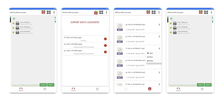 Converter áudios do WhatsApp para MP3