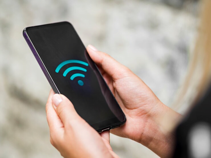 Aplicativo para medir força sinal Wi-Fi