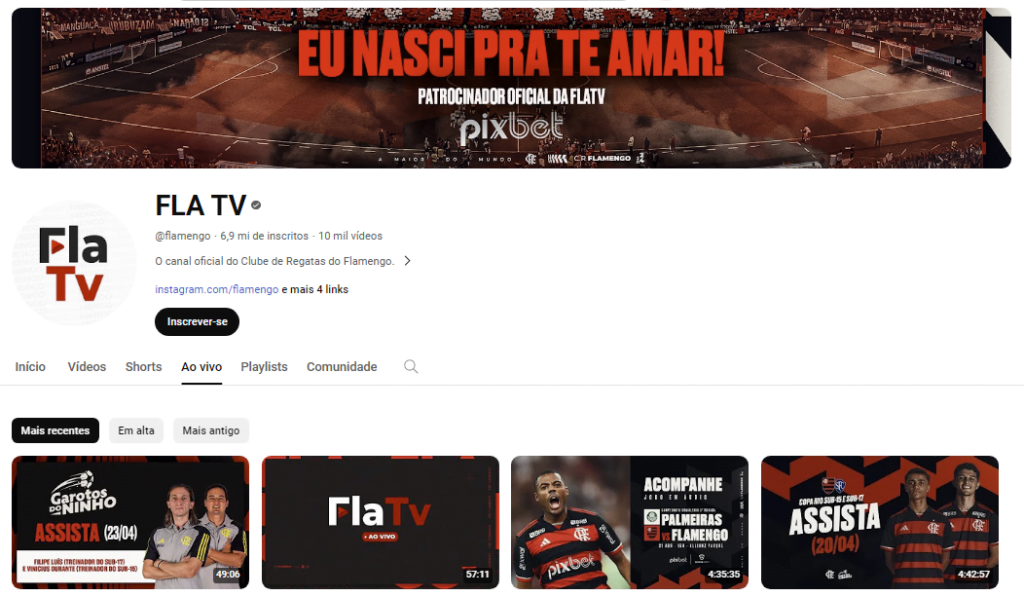 Aplicativo CR Flamengo grátis