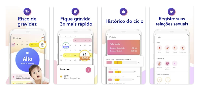 Aplicativo para engravidar