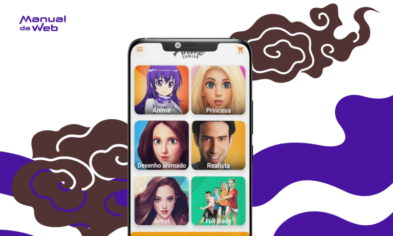 App que transforma foto em desenho estilo anime