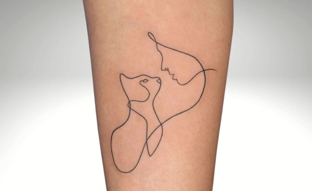 Aplicativo com centenas de ideias de tatuagem minimalista 2024 11 image 1081