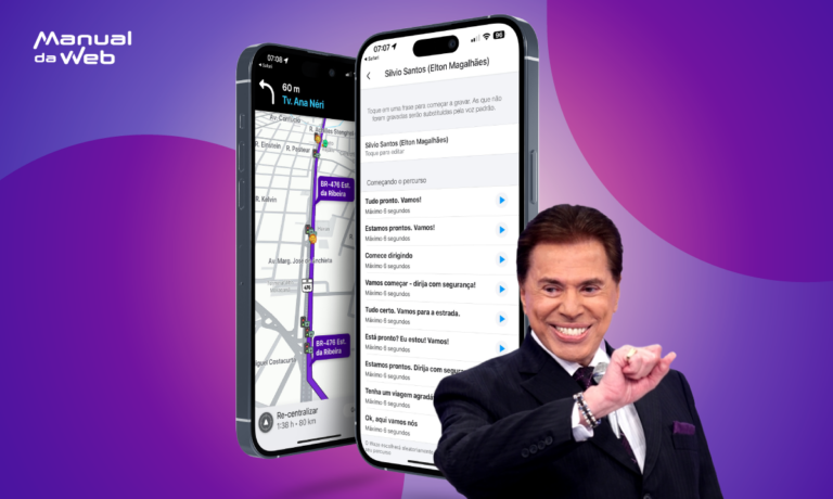 Voz do Silvio Santos no GPS