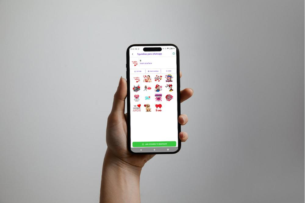 Figurinhas de amor para WhatsApp grátis