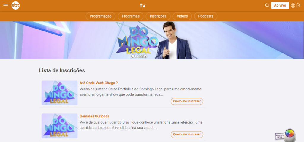 Plateia do Programa Silvio Santos