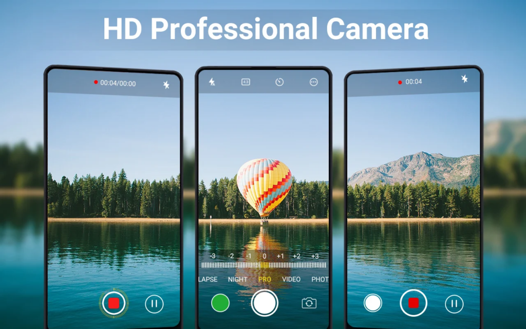 Câmera HD para Android