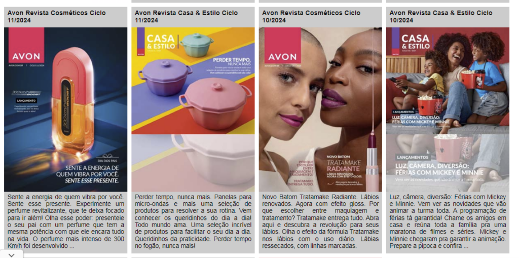 Catálogo Avon 