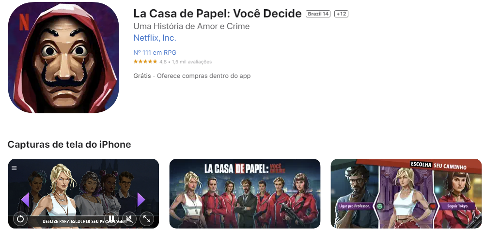 Jogos da Netflix