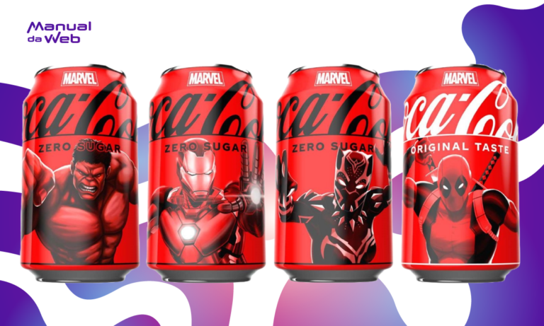 Promoção Coca-Cola e Marvel