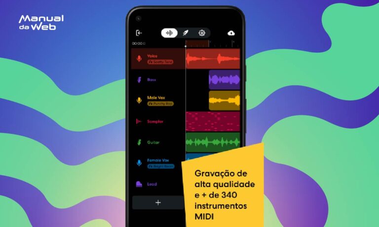 Estúdio de música online grátis