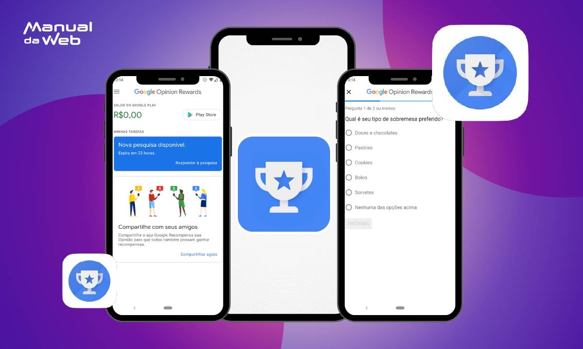 Google Opinion Rewards: app de pesquisas remuneradas do Google 