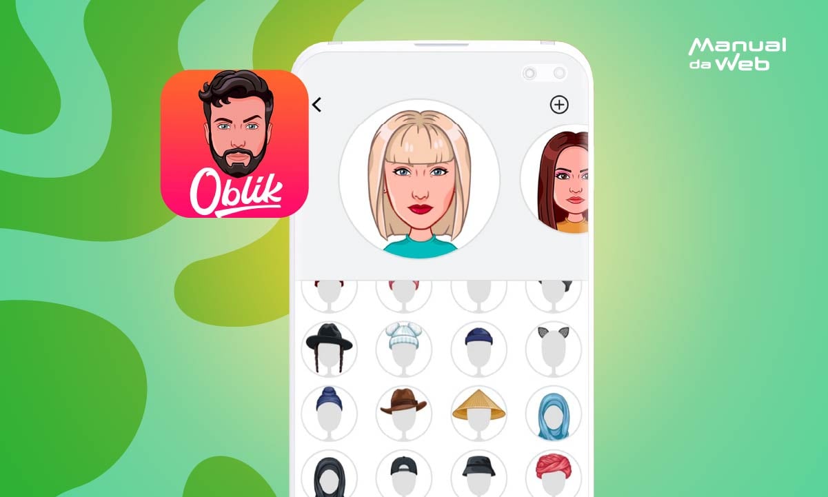 Oblik: criador de avatar com foto rapidamente pelo celular