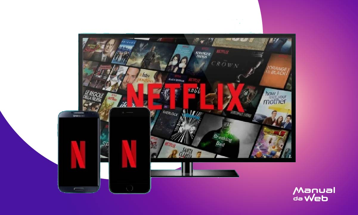 Espelhar a Netflix do celular na TV