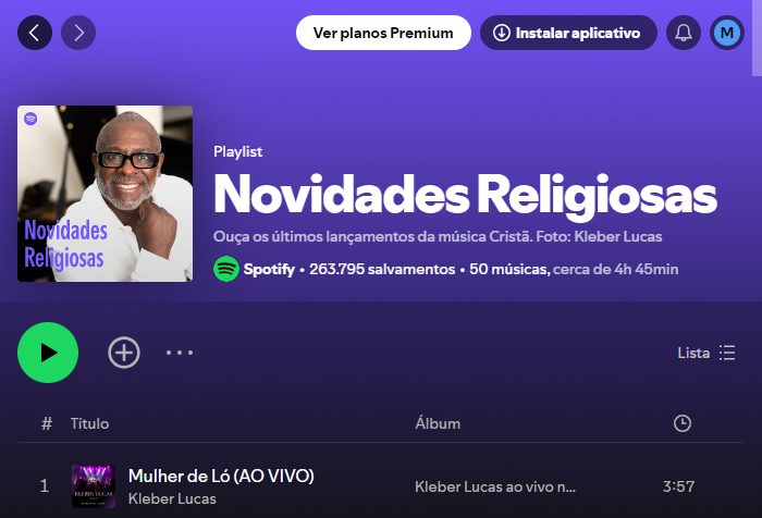 Músicas cristãs