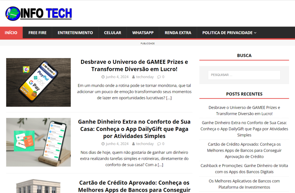 Infotech Tutoriais