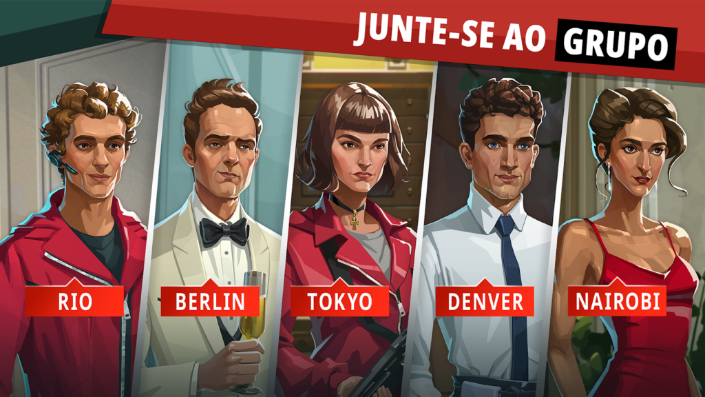 Jogo La Casa de Papel