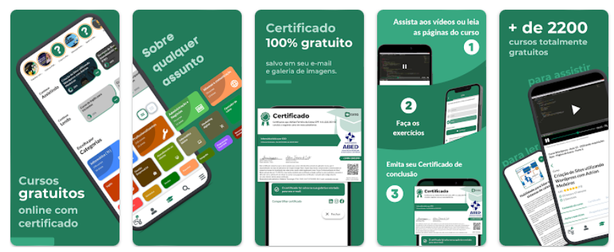  Cursos profissionalizantes online