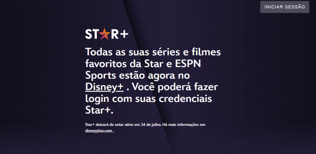 Star Plus virou Disney Plus