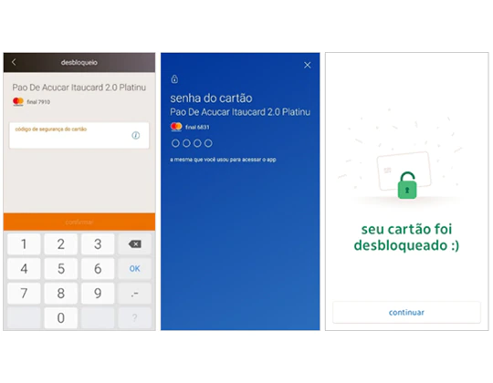 Como desbloquear o cartão do Itaú