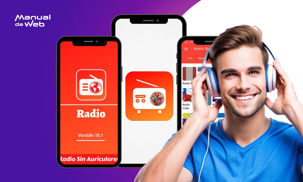 Escutar rádio sem fone