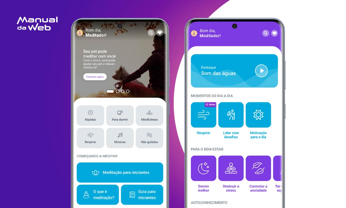 Atma: aplicativo com mais de 1.000 meditações exclusivas