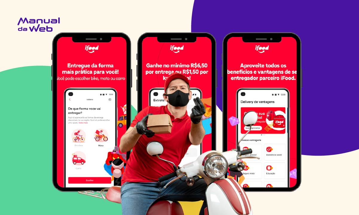 iFood para Entregadores: aprenda como se cadastrar no app 