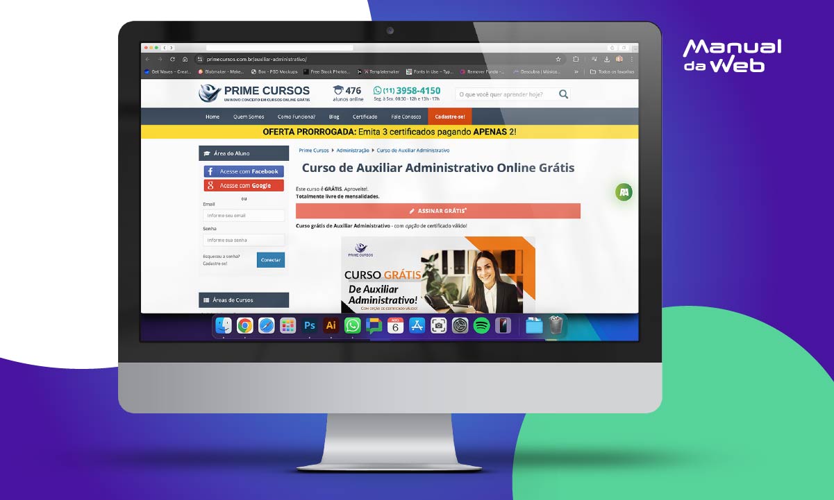 Curso de Auxiliar Administrativo