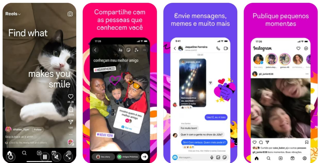 Recuperar a conta do Instagram