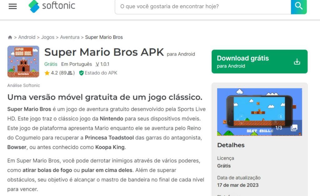  Super Mario Bros download