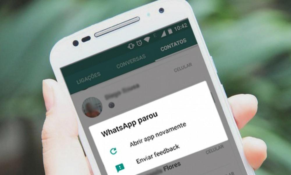 WhatsApp caiu
