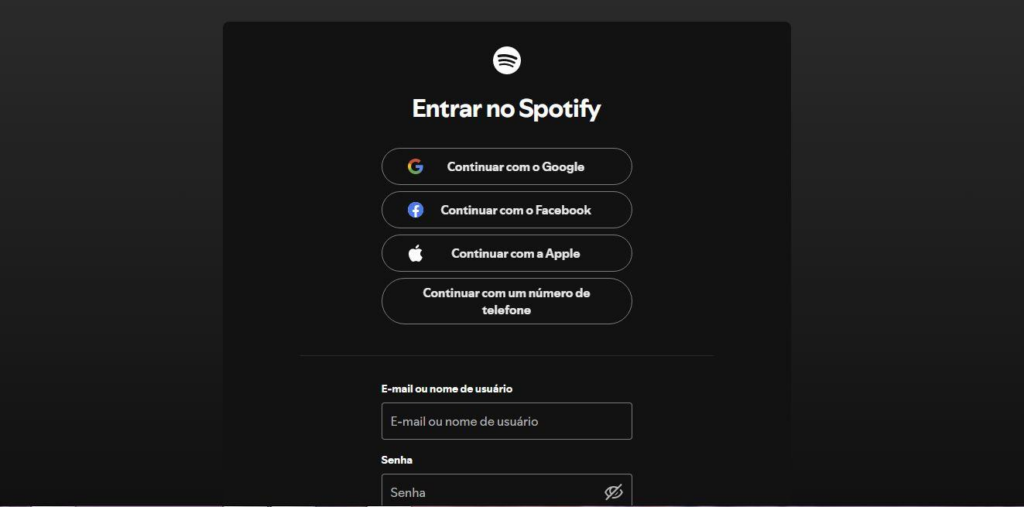 Músicas mais tocadas no Spotify