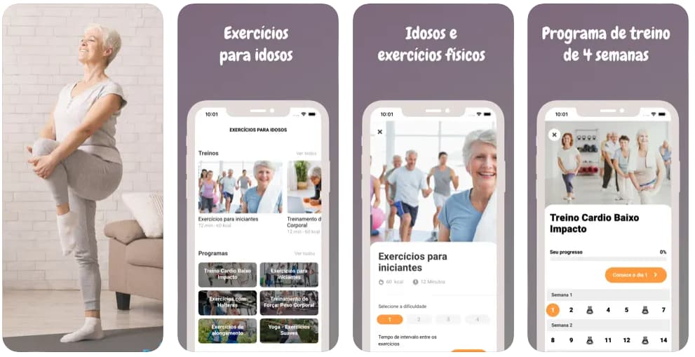 Exercícios para idosos