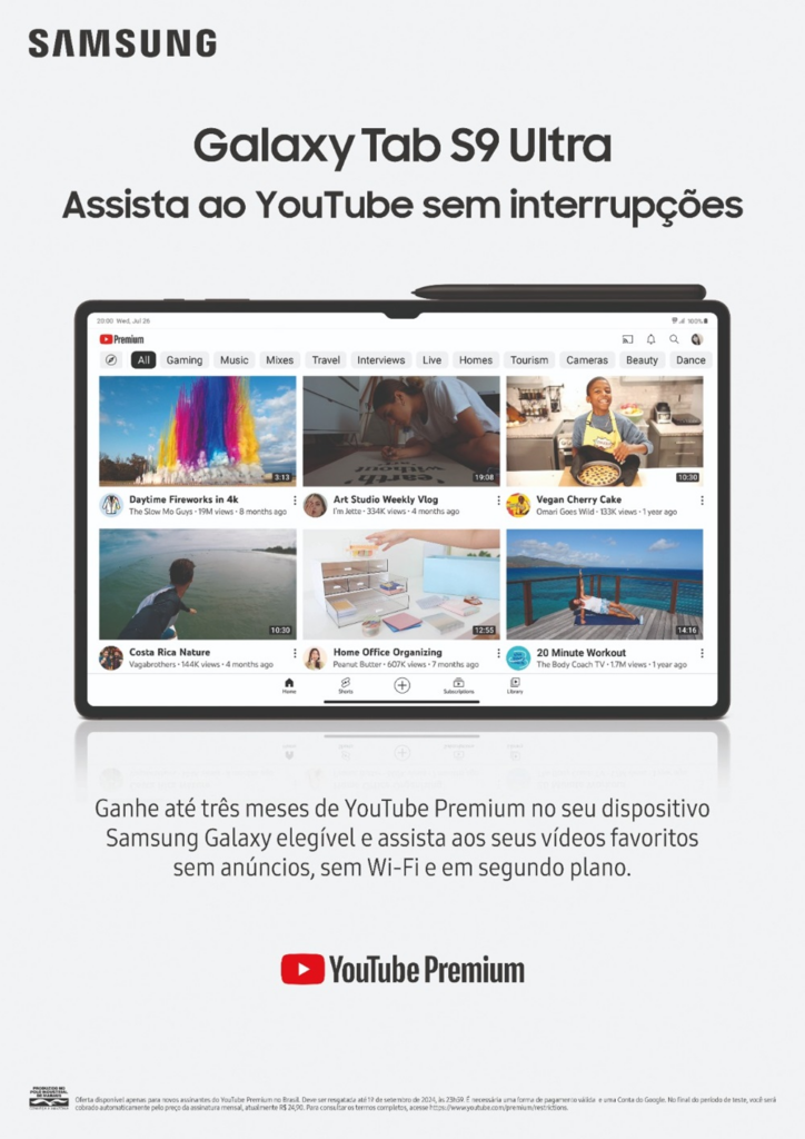 YouTube sem propaganda