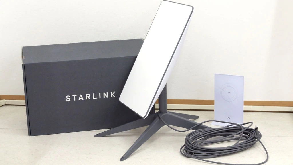 Antena da Starlink