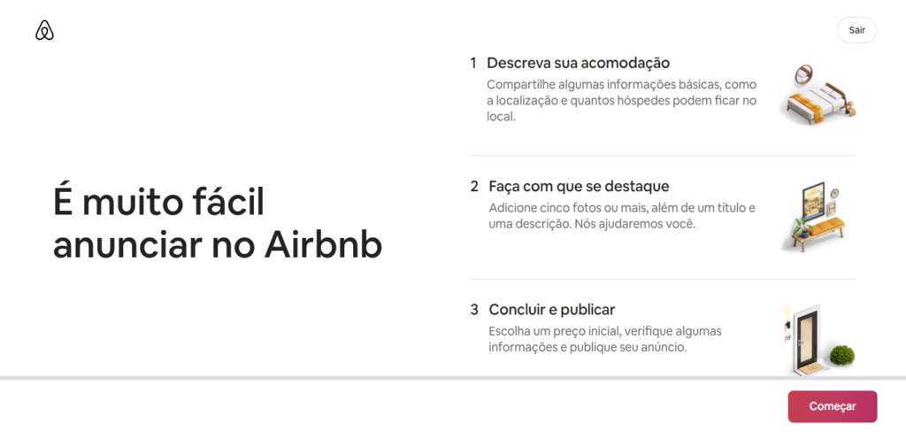 Alugar no Airbnb