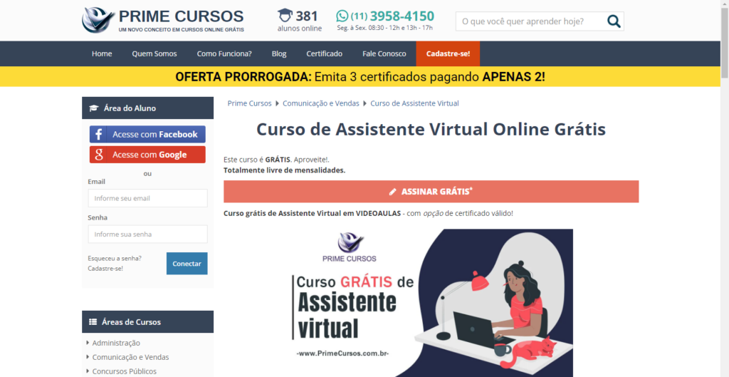 Curso de Assistente Virtual