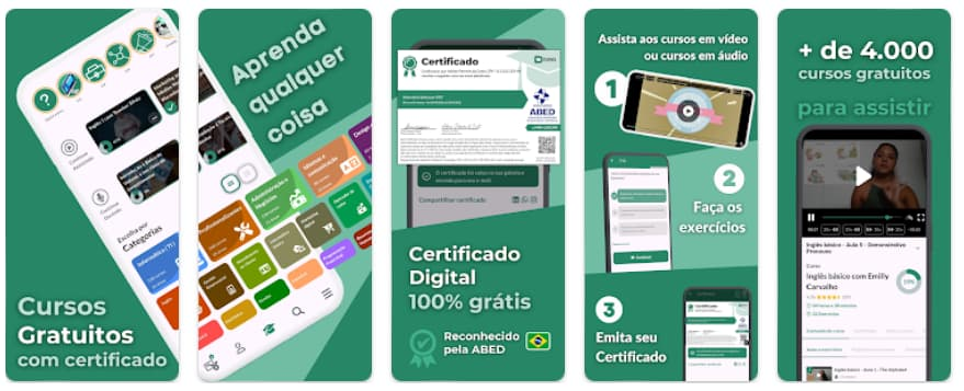 Cursos online gratuitos com certificado